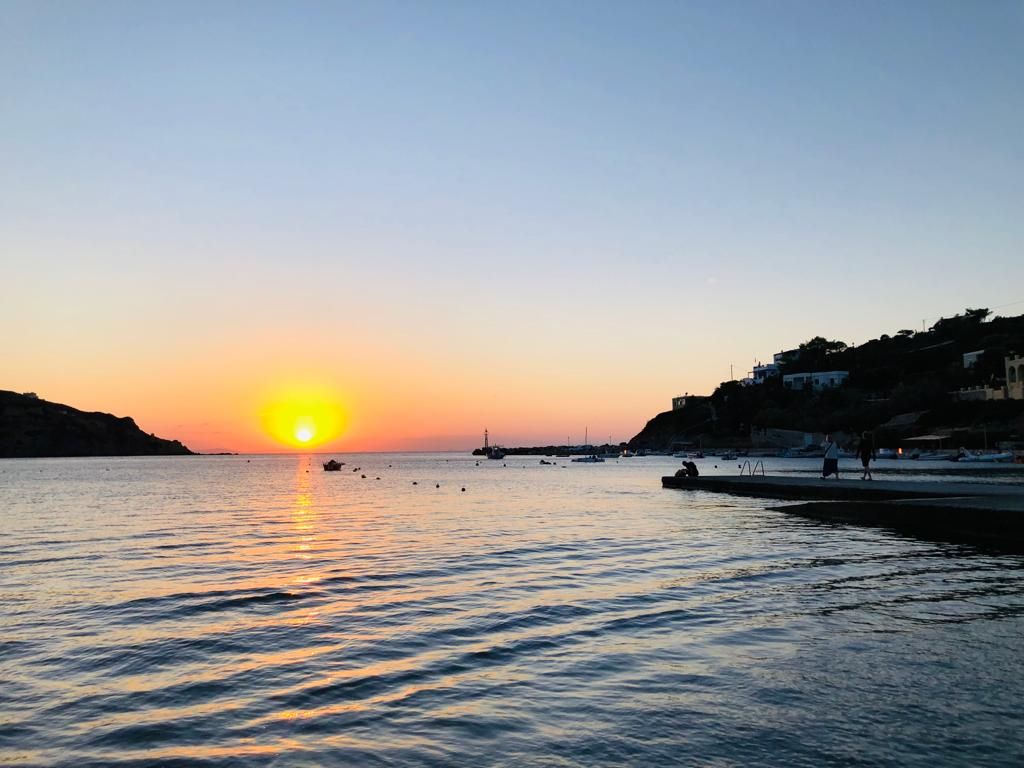 Kini sunset, view from Allou Yiallou