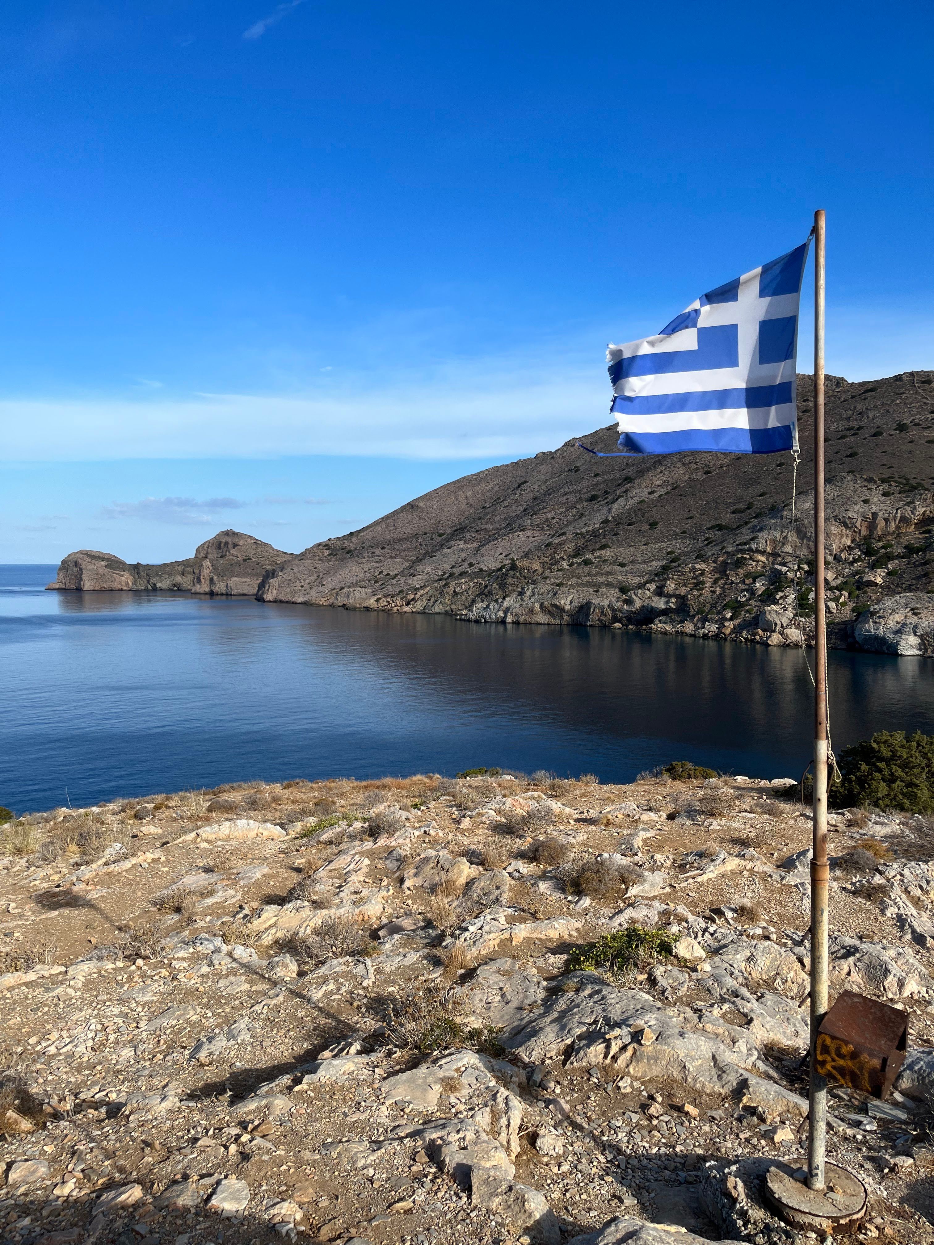 Galissas Beach church view